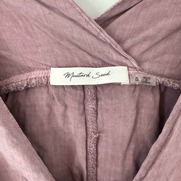 Mustard Seed V-Neck Dress - Picture 2 of 3